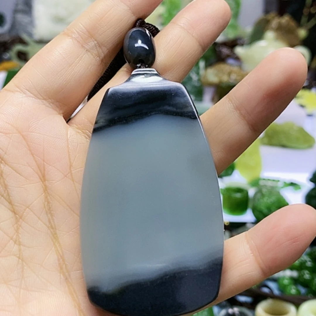 【闪购商品】和田玉未镶嵌挂件往**风