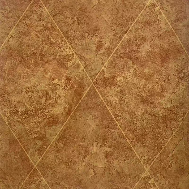 美国进口纯纸环保美式复古做旧菱形别墅卧室客厅墙裙背景墙纸TP