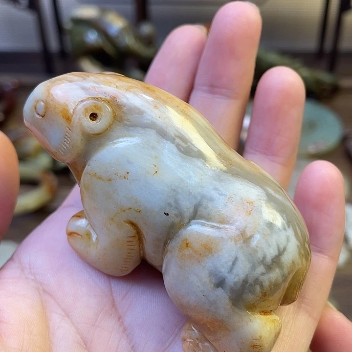 未镶嵌和田玉（糖玉）挂件