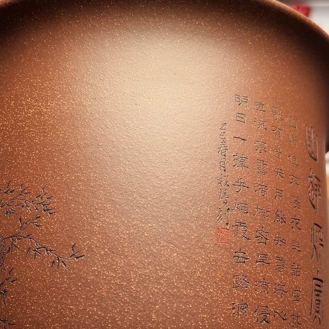 紫砂花盆@***坤金钟花盆