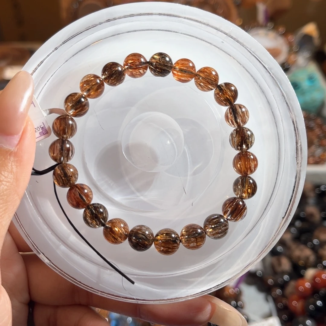 手链水晶未镶嵌黑金超8m