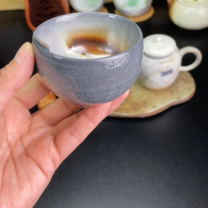 燃薪柴烧茶器主人杯