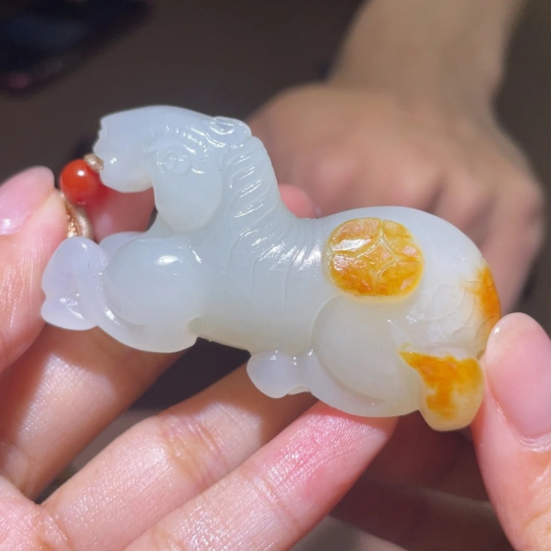和田玉未镶嵌颈饰D2