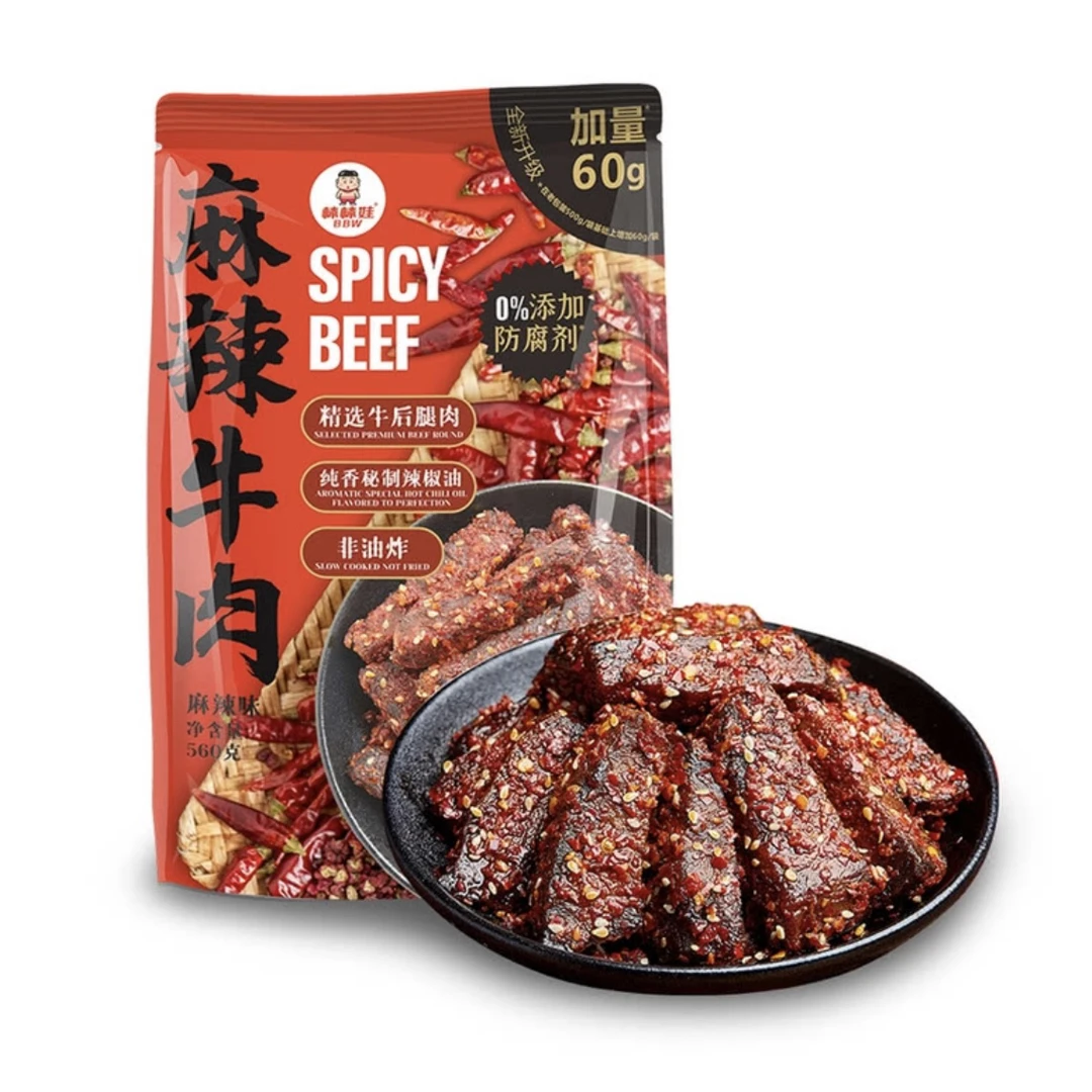 棒棒娃 麻辣牛肉 （1袋）
