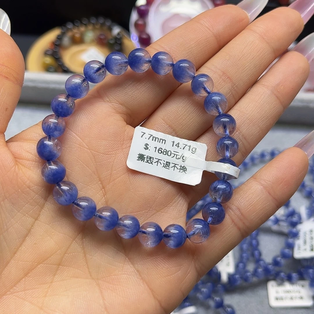 手链未镶嵌水晶?***吖手链