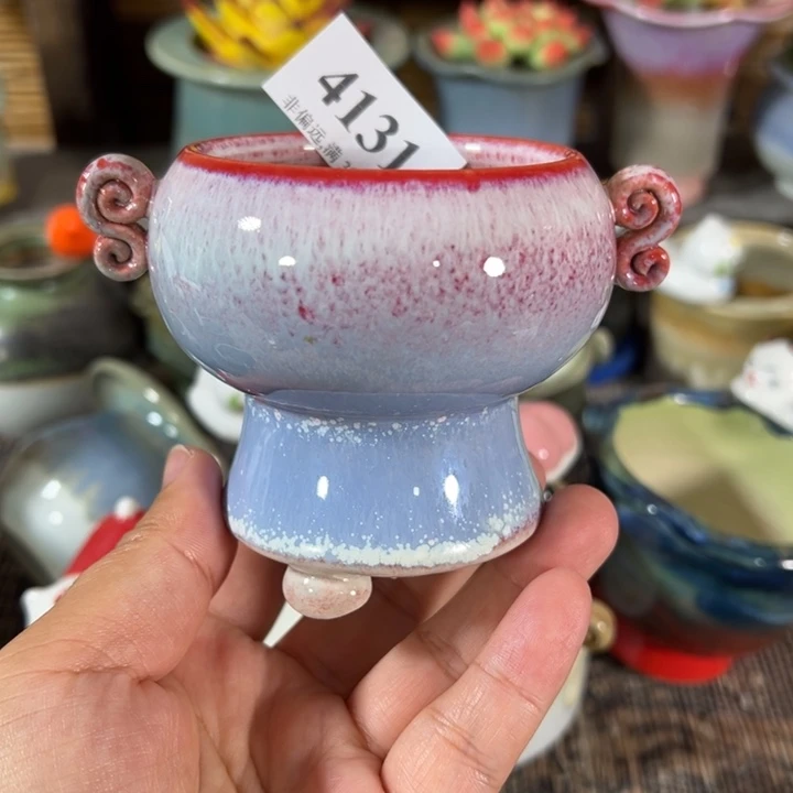 口6高8 手工花盆满30包邮