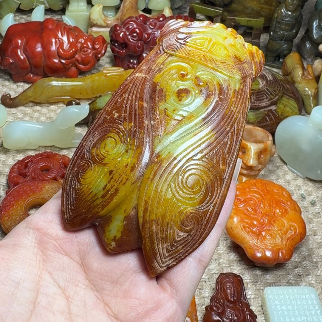 白玉菩提吊坠挂件