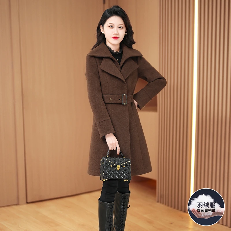 2024年新款女装九江羽绒服女士冬季