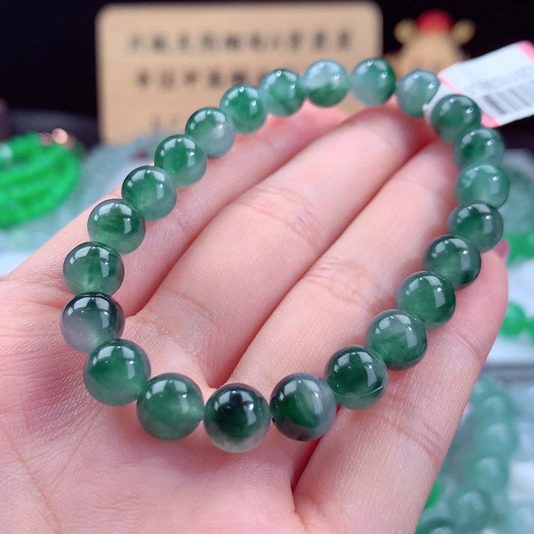 翡翠手链未镶嵌卡8.2
