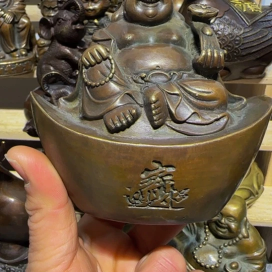 ?**哥黄铜家居，小摆件