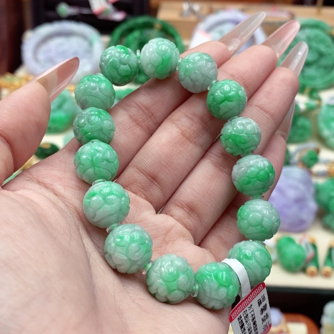 未镶嵌手串翡翠翡翠手串