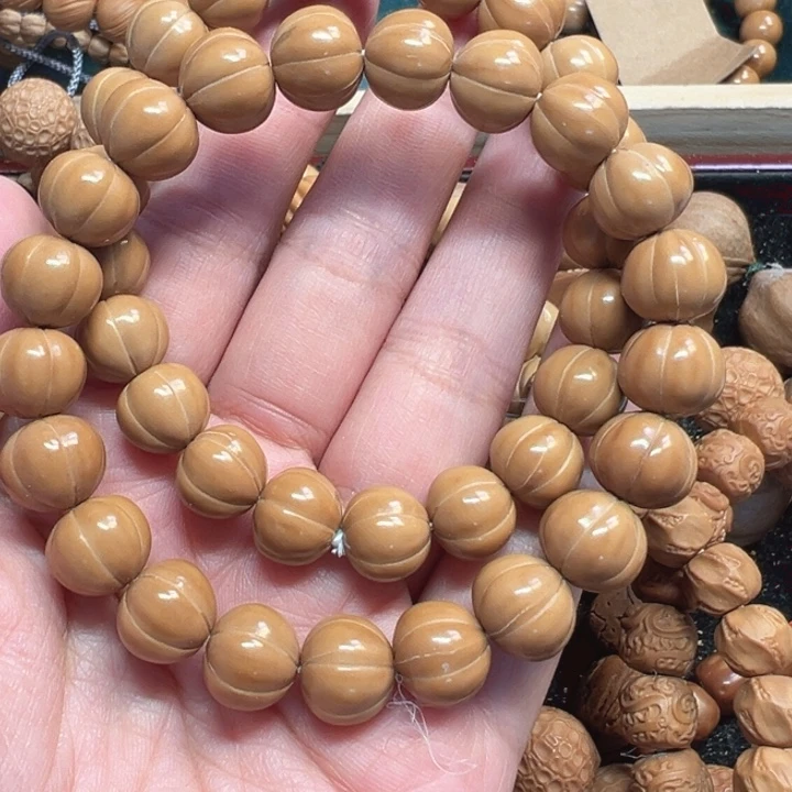 12左右六半皮桃手串单圈