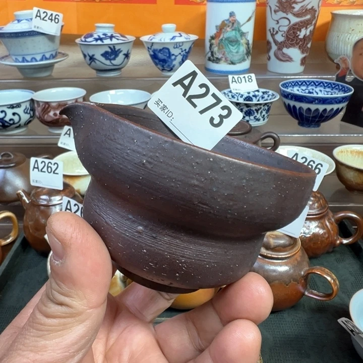 摆件273 景德镇手工柴烧茶器