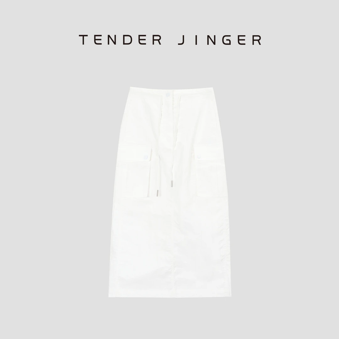 Tender Jinger抽绳H版工装半身裙T51HSS80049