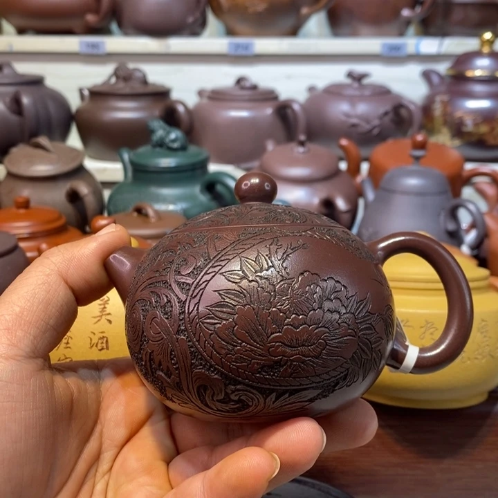 茶壶紫砂精工制作