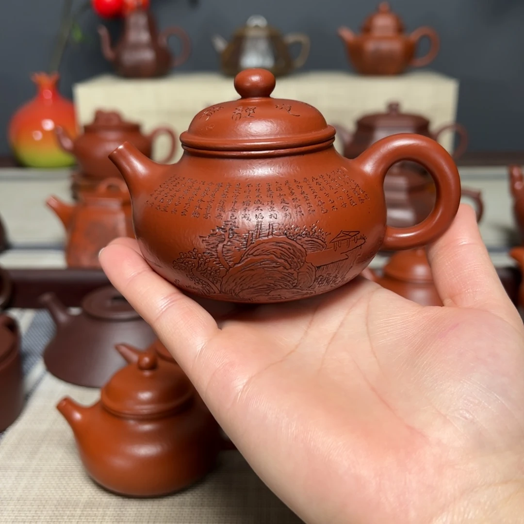 紫砂茶壶鹿*宜兴紫砂