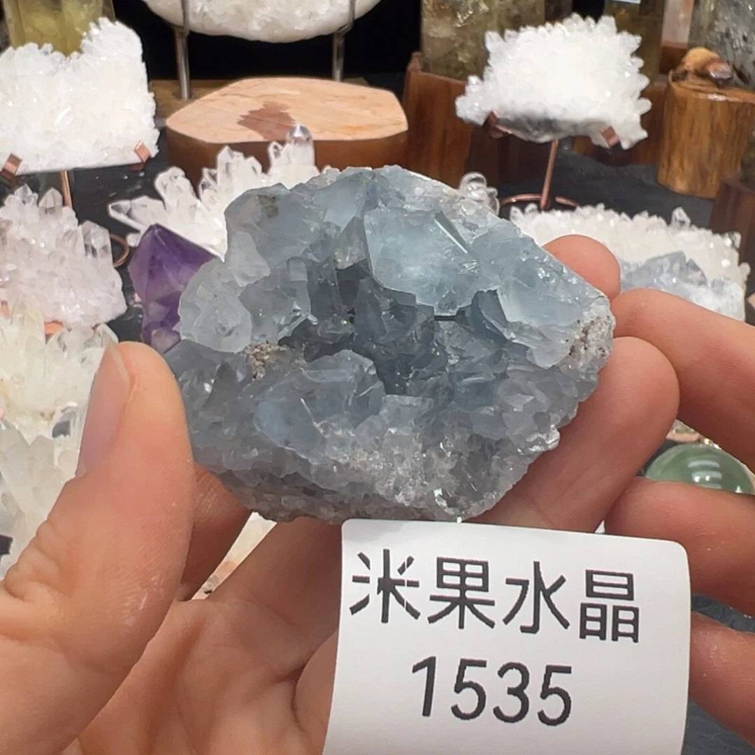 未镶嵌水晶珠宝半成品