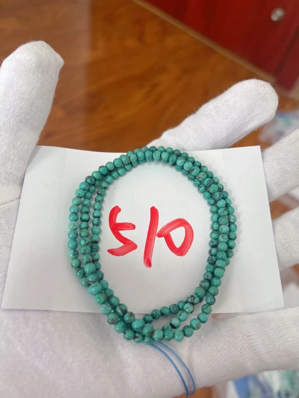 绿松石绿松石510卡3.7mm