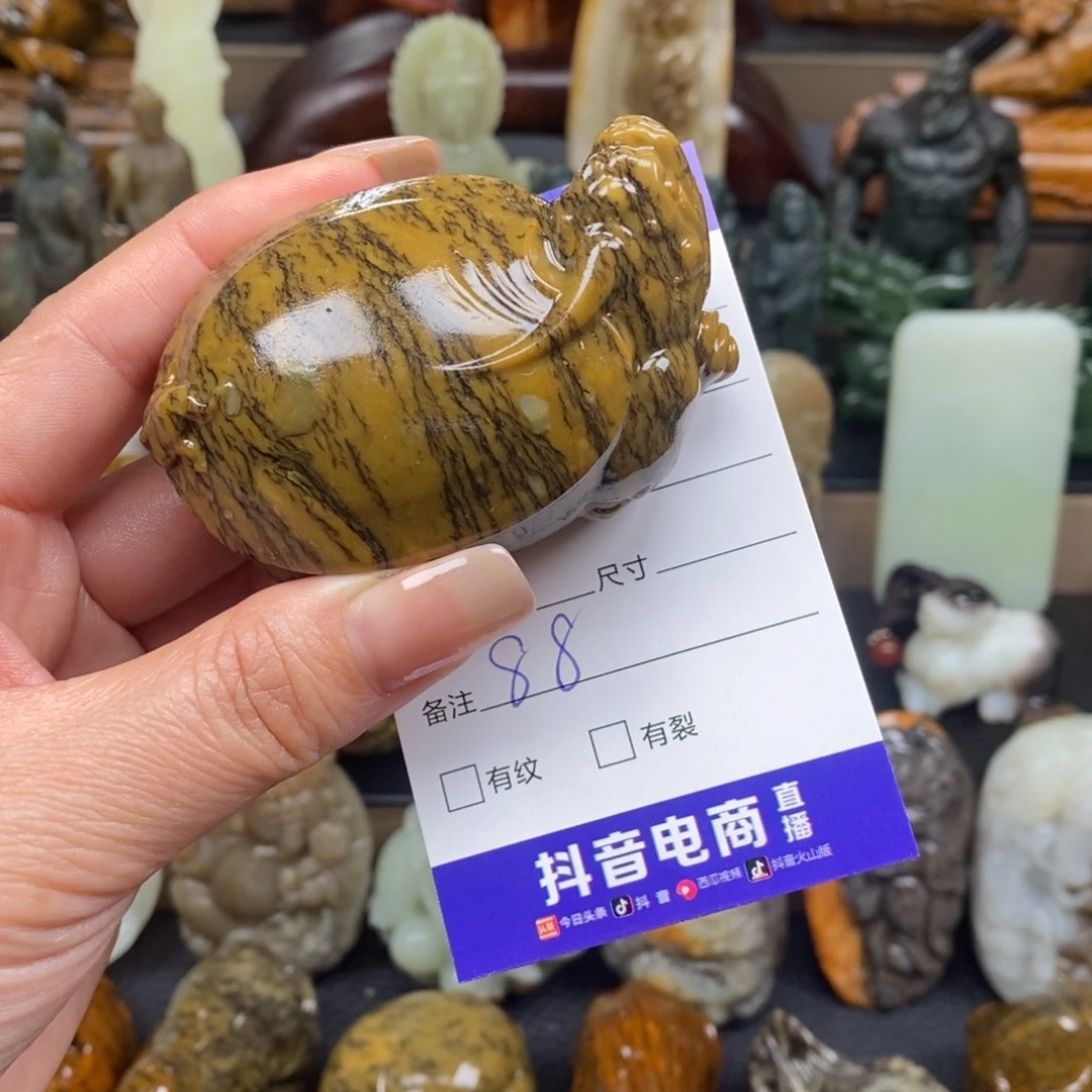 和田玉颈饰未镶嵌巴**合