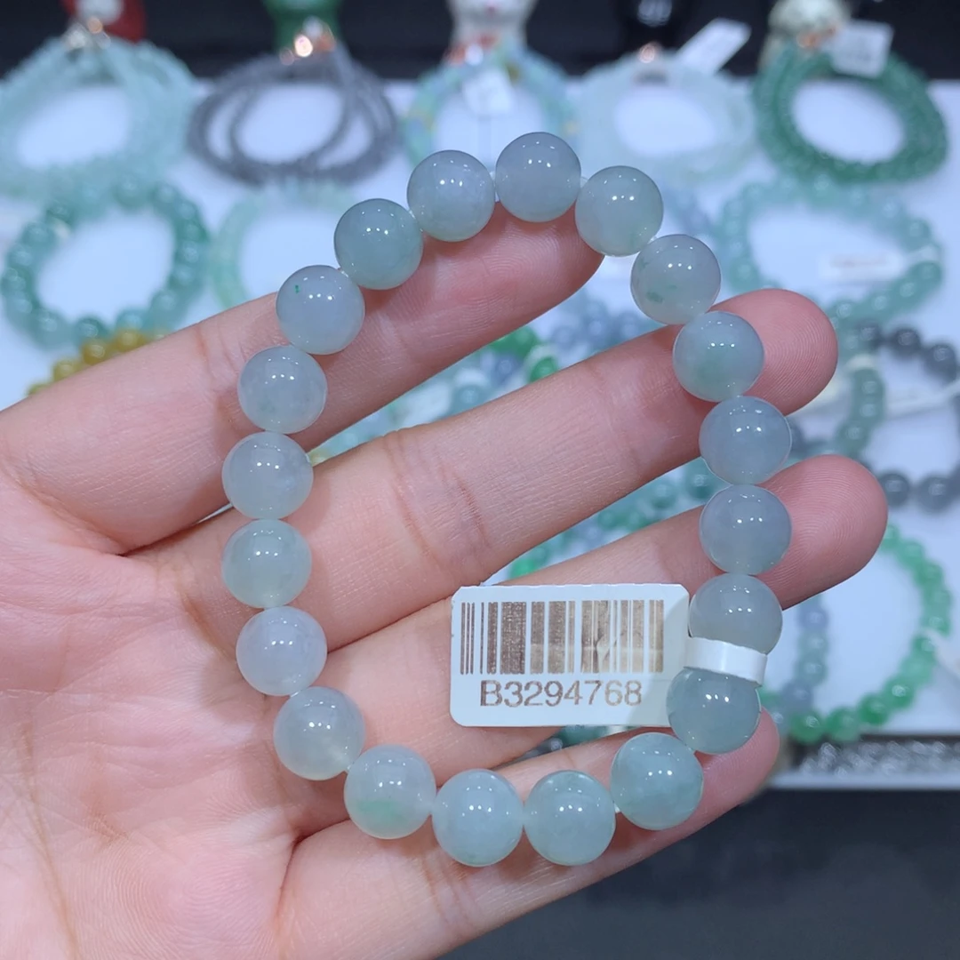 未镶嵌手串翡翠天然