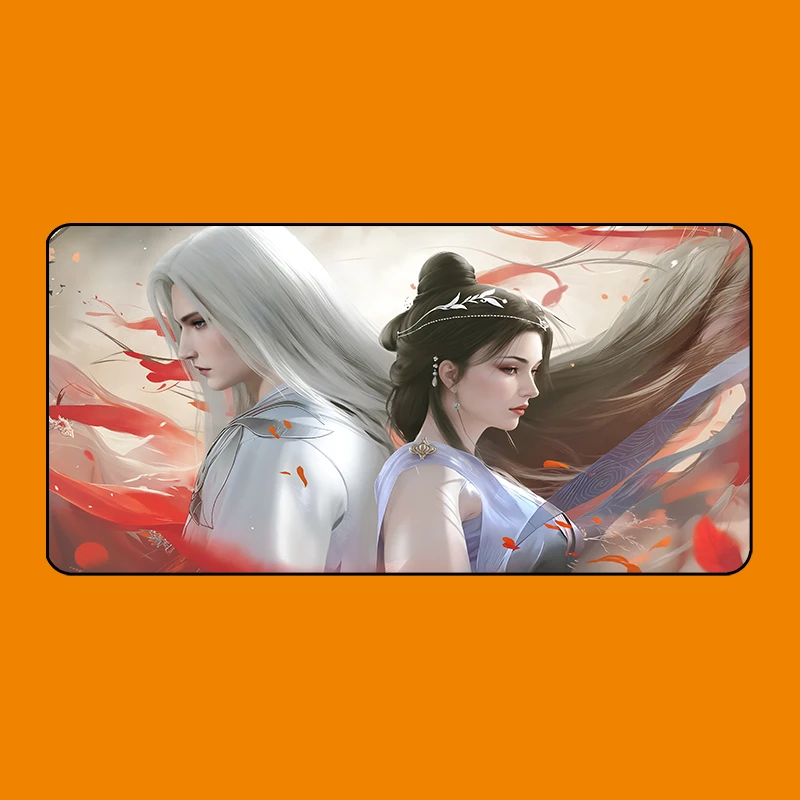 《仙逆王林李慕婉》现代动漫家居饰品装饰画PVC40cm*80cm P834