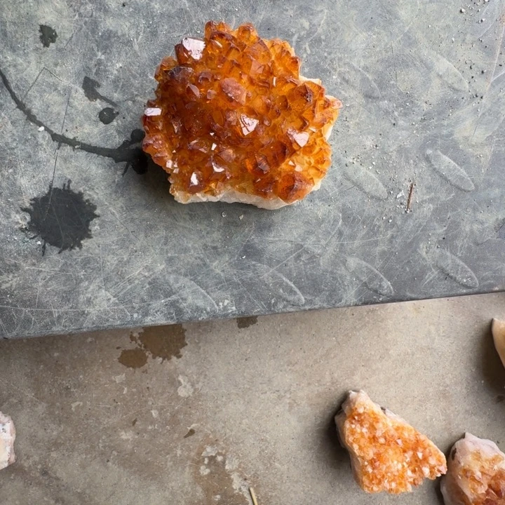 石材天然水晶摆件