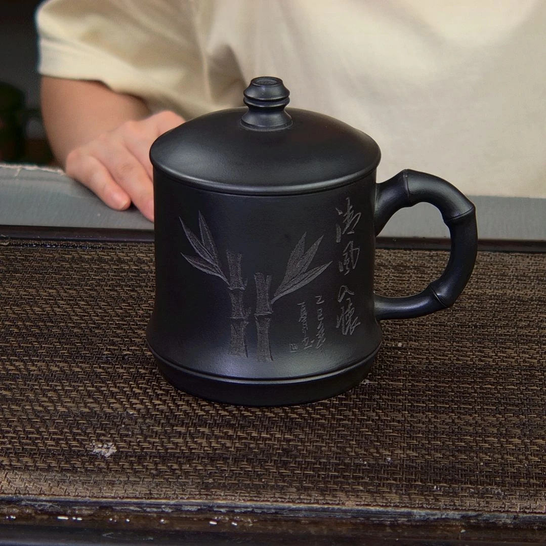 茶杯紫砂高货放漏