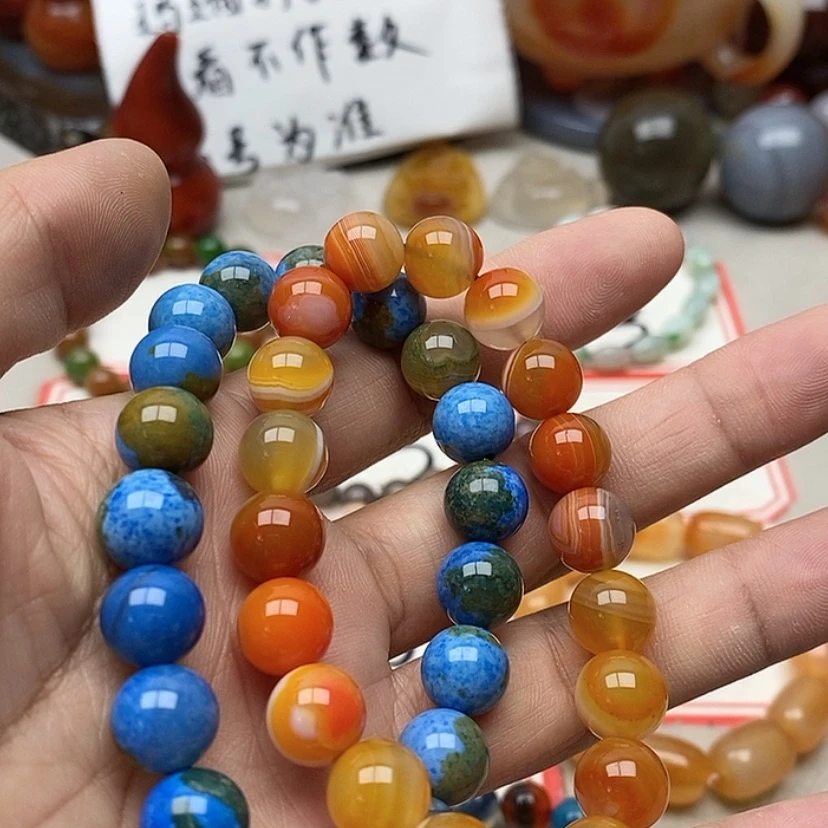 【闪购商品】未镶嵌玛瑙/玉髓珠宝半成品曼**华