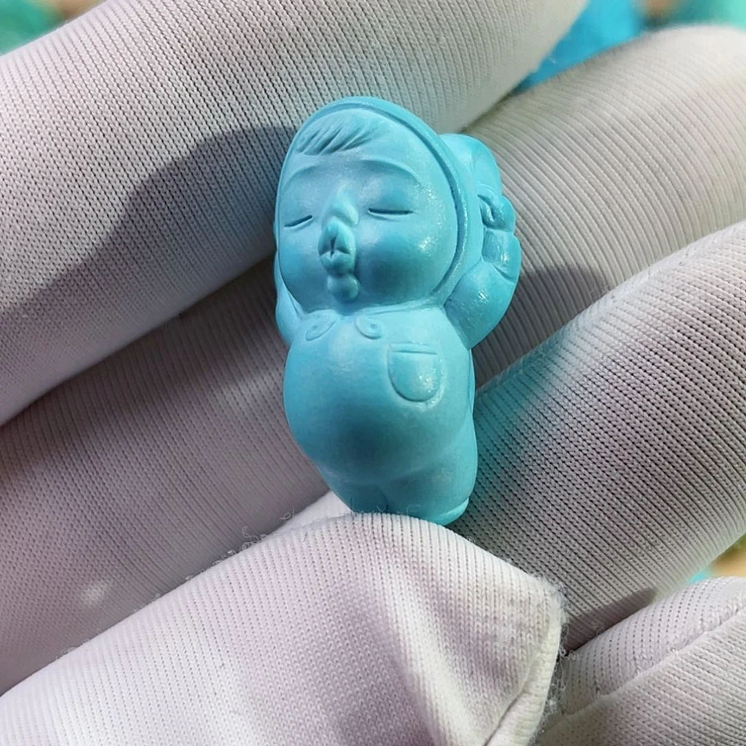 绿松石未镶嵌珠宝奇石