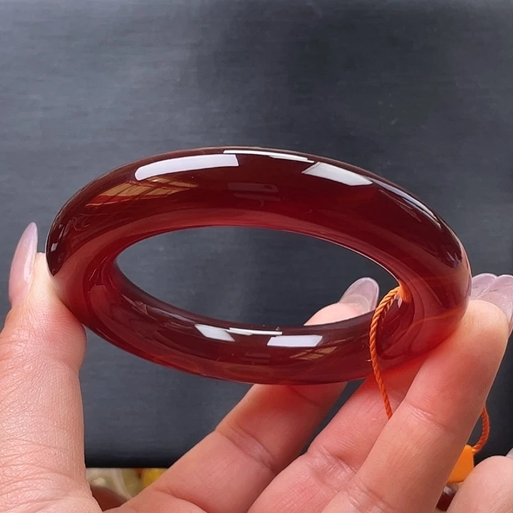 玛瑙/玉髓未镶嵌手镯55.4