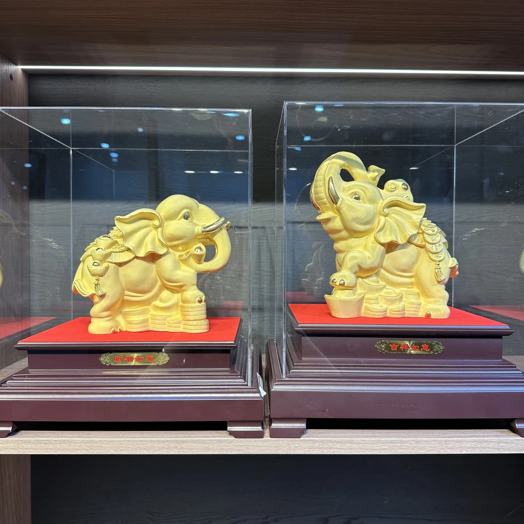 吉祥吉象家居摆件收藏摆件佛像摆件 客厅装饰 送礼 乔迁开业礼物