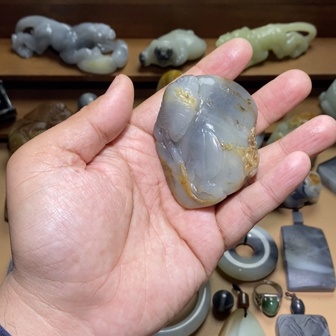 未镶嵌和田玉把件