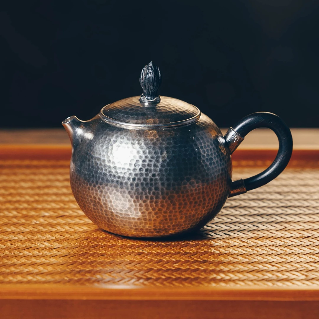 当代 【道道一壶】 足银壶水壶泡茶器99.99%纯银 200ml