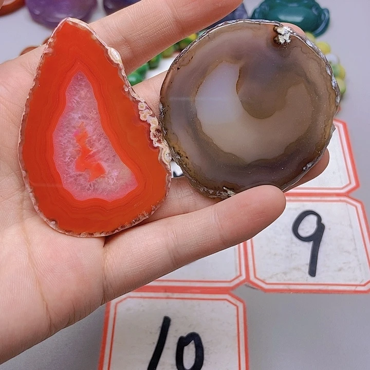 【闪购商品】玛瑙/玉髓未镶嵌珠宝半成品然**物