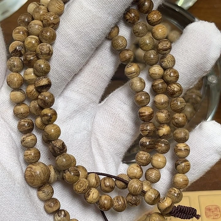 手串沉香达拉干特级5A➕珍品老料5mm9分沉