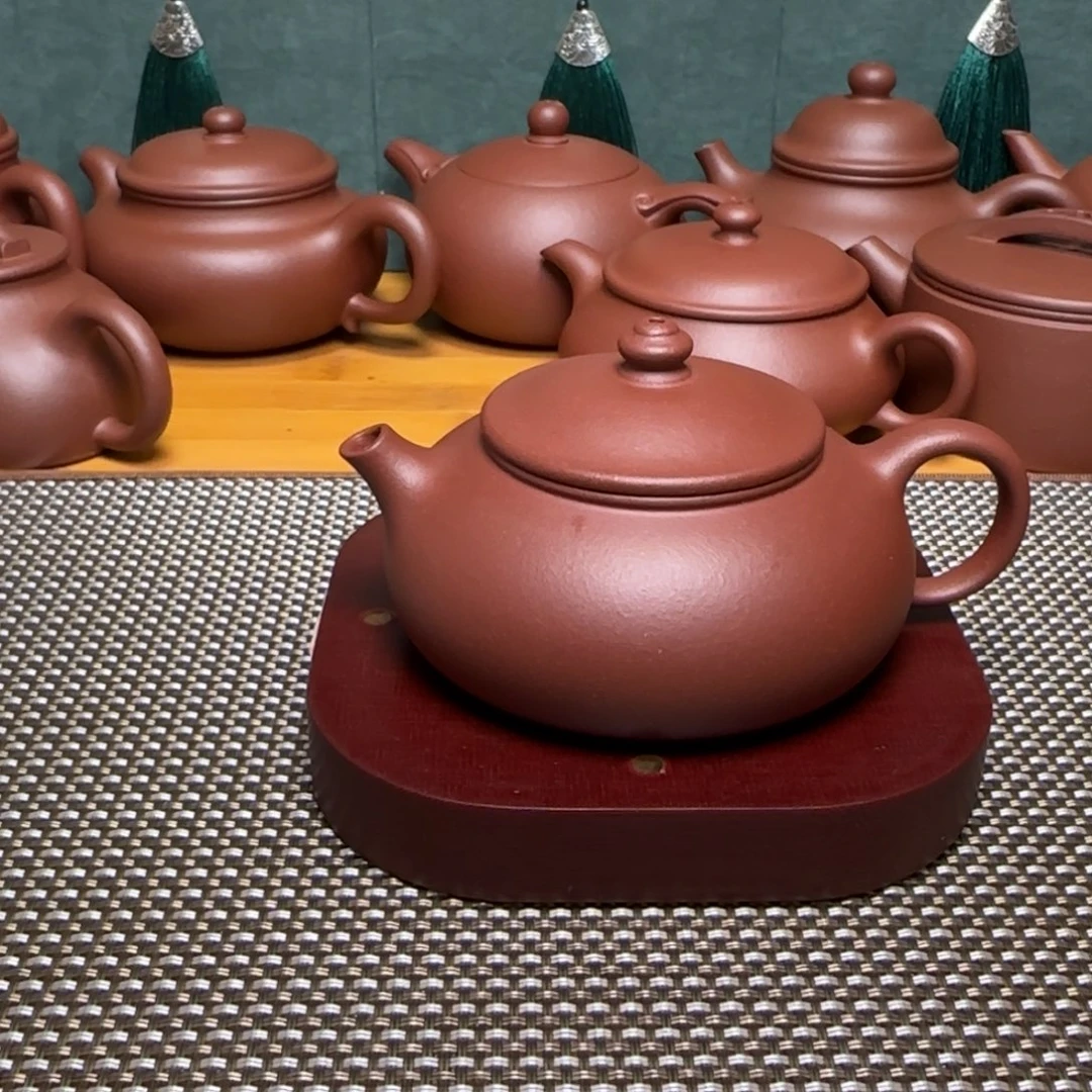 南***梦紫砂茶壶底槽清明炉壶160ml