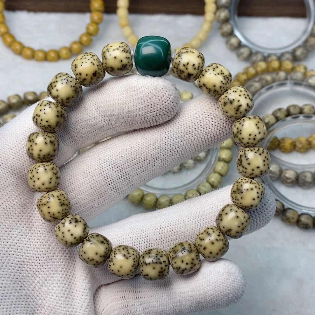 星月菩提手串11-10月朗星稀青花瓷