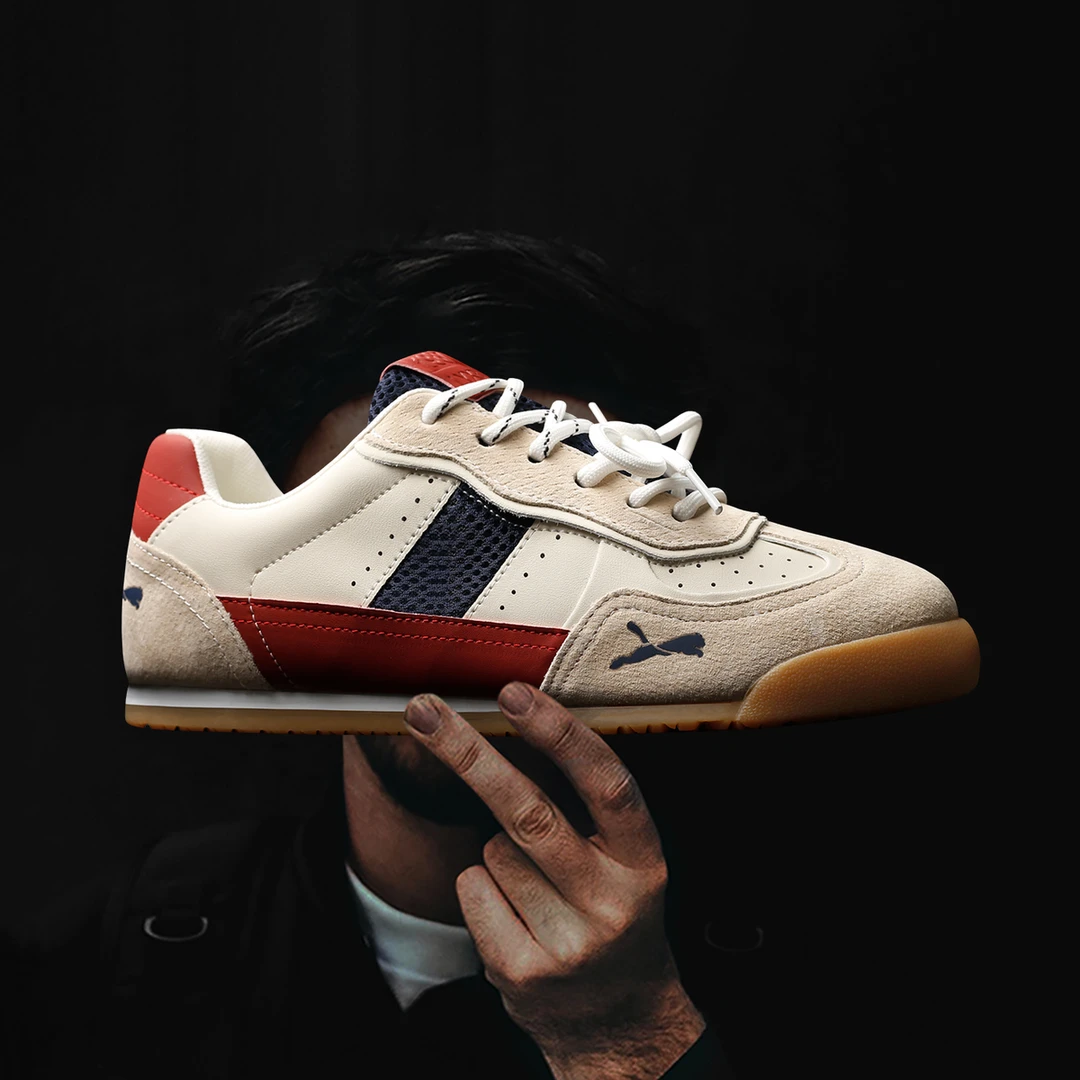 意式『DMXUXM』轻松搭配~匠心制作~新款复古软底休闲轻便运动板鞋男