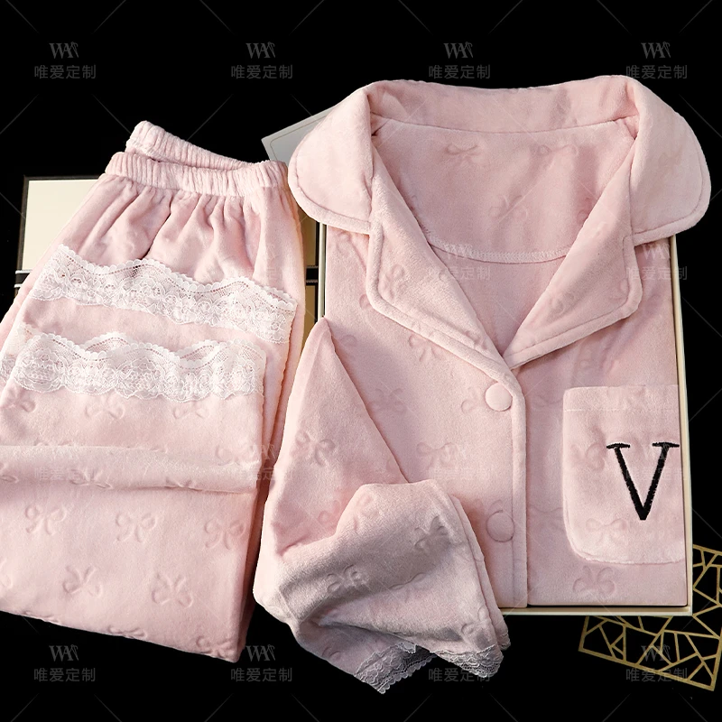 【高定礼盒装】海岛绒睡衣女款秋冬季保暖送闺蜜女朋友走心生日礼物