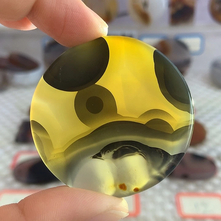 玛瑙/玉髓合金颈饰