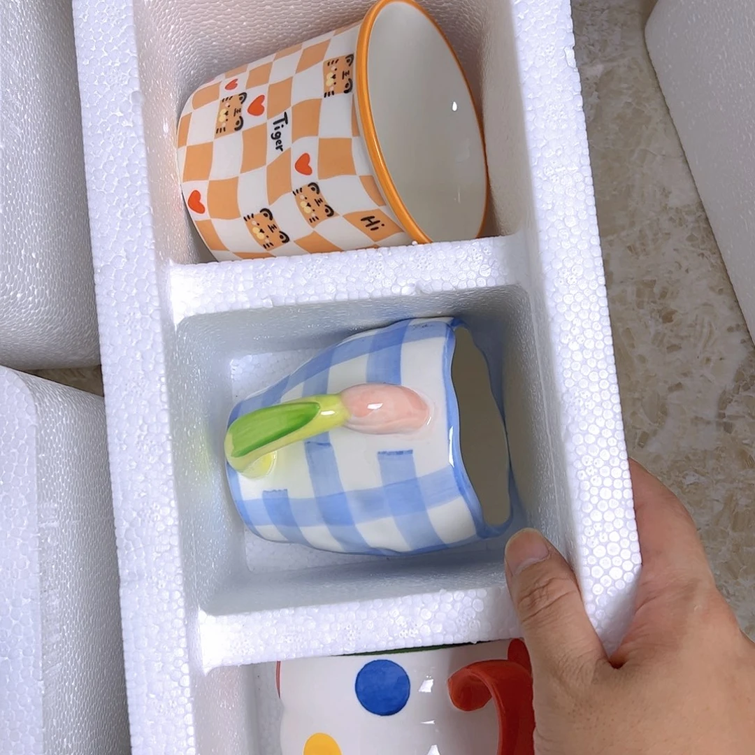 陶瓷微瑕陶瓷杯3杯