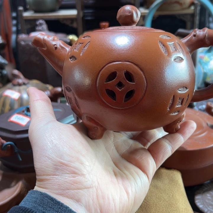 茶壶紫砂紫砂壶收藏起来了！紫砂壶