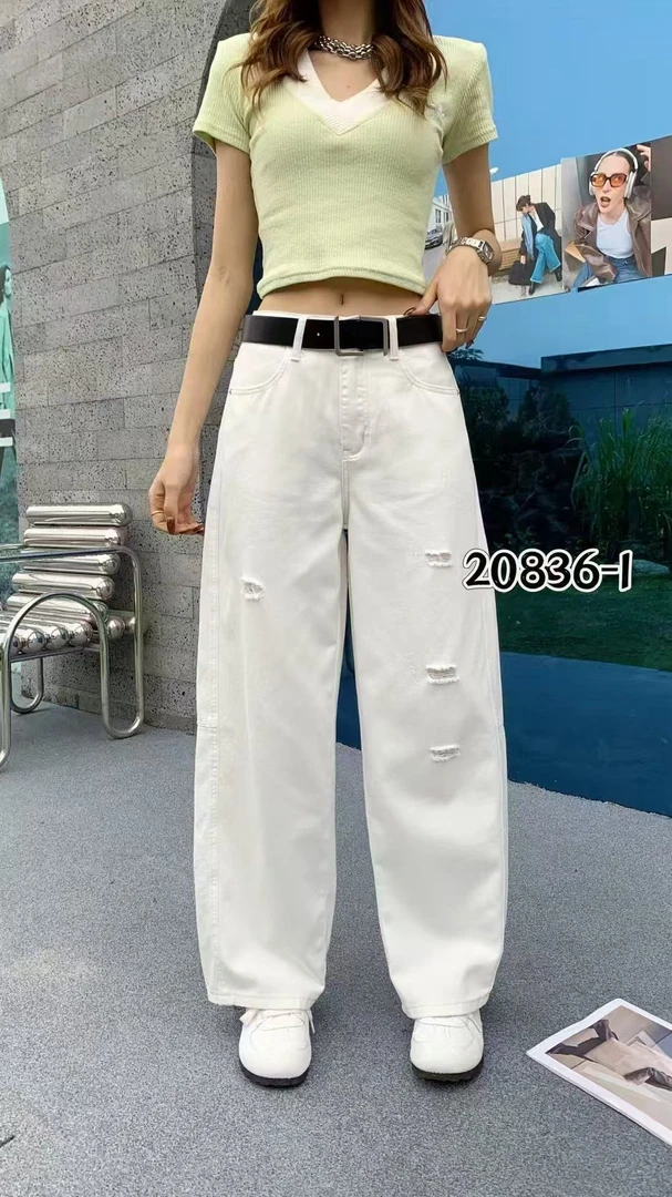 0606-50   女士百搭休闲时尚牛仔裤   LD  2836