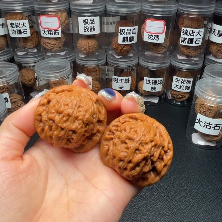 吊坠文玩核桃金公子42