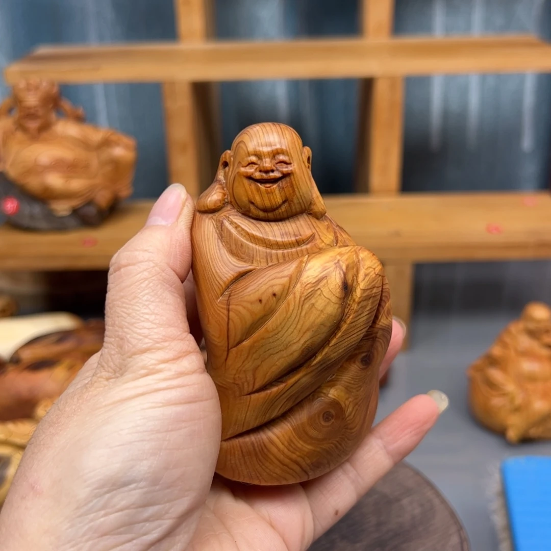 北***九柏木崖柏木摆件手把件，