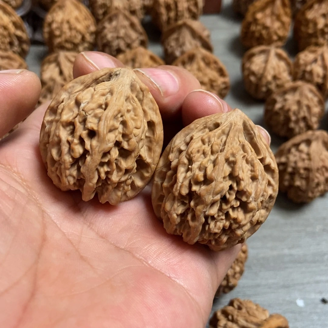 吊坠文玩核桃野麻36尺