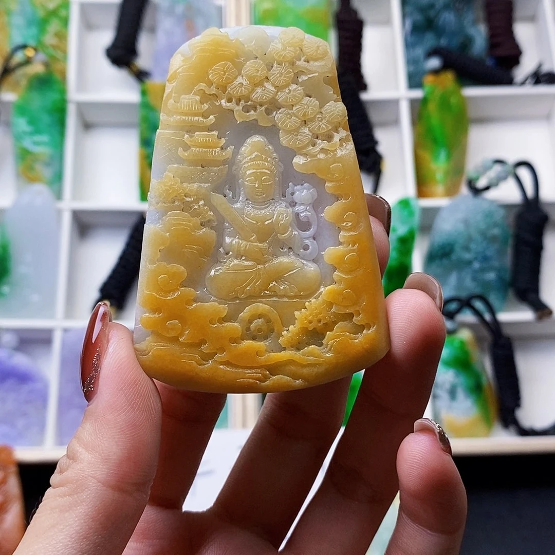 定制翡翠未镶嵌翡翠A货