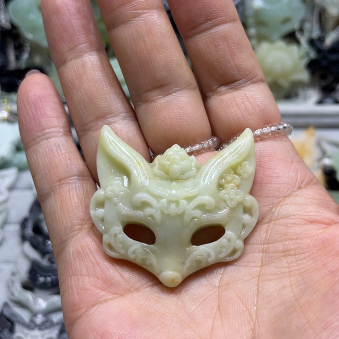 【闪购商品】岫玉未镶嵌颈饰47吊坠