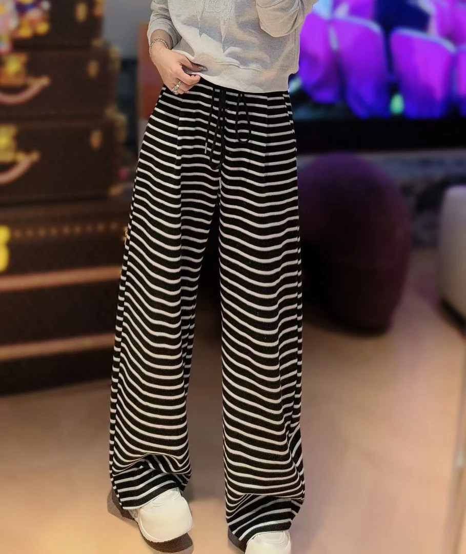BJ.senior 【远上白云间】 条纹设计富婆裤- 005