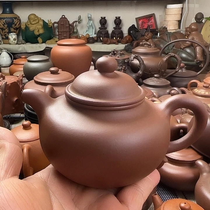 茶壶紫泥原矿紫砂